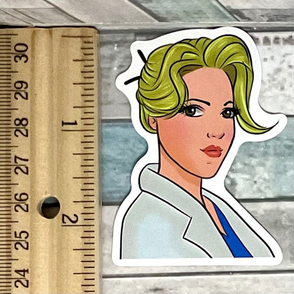 Office | 110 Greys Anatomy Reusable Waterproof Vinyl Sticker Decal ...